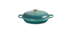 Campagnard gietijzeren Cocotte 3,5 L Riviera Blauw (30 cm)