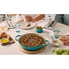 Zie dia Campagnard gietijzeren Cocotte 3,5 L Riviera Blauw (30 cm)