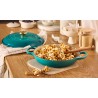 Voir la slide Cocotte Faitout Campagnard Fonte Emaillée 3,5 L Bleu Riviera (30 cm) -