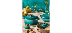 Mini Cocotte Céramique Ronde 25 cl Bleu Riviera (10 cm) 