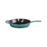 Voir la slide Poêle en Fonte Emaillée Skillet Rond 26 cm 2 L Bleu Riviera 