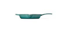 Ronde gietijzeren koekenpan 26 cm 2 L Blauw Riviera