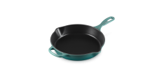 Ronde gietijzeren koekenpan 26 cm 2 L Blauw Riviera