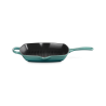 Zie dia Koekenpangrill Vierkante Gietijzeren 26 cm Riviera Blauw