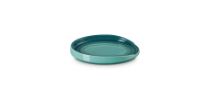 Repose Cuillère Céramique Ovale 15 cm Bleu Riviera 