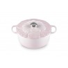 Zie dia Signature Ronde Gietijzeren Stoofpot 5,3 L Pétales Roze Shell Pink