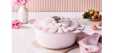 Signature Ronde Gietijzeren Stoofpot 5,3 L Pétales Roze Shell Pink