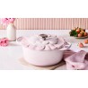 Zie dia Signature Ronde Gietijzeren Stoofpot 5,3 L Pétales Roze Shell Pink