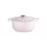 Zie dia Signature Ronde Gietijzeren Stoofpot 5,3 L Pétales Roze Shell Pink