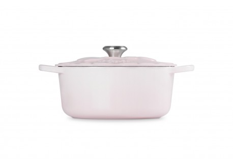 Signature Ronde Gietijzeren Stoofpot 5,3 L Pétales Roze Shell Pink