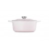 Zie dia Signature Ronde Gietijzeren Stoofpot 5,3 L Pétales Roze Shell Pink