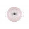 Zie dia Signature Ronde Gietijzeren Stoofpot 5,3 L Pétales Roze Shell Pink