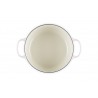 Zie dia Signature Ronde Gietijzeren Stoofpot 5,3 L Pétales Roze Shell Pink