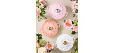 Signature Ronde Gietijzeren Stoofpot 5,3 L Pétales Roze Shell Pink