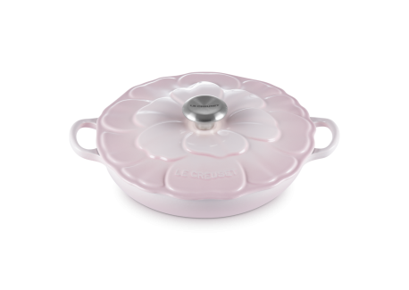 Faitout Signature Fonte Emaillée Rond 2,2 L Pétales Rose Shell Pink (2