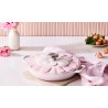 Voir la slide Faitout Signature Fonte Emaillée Rond 2,2 L Pétales Rose Shell Pink (2