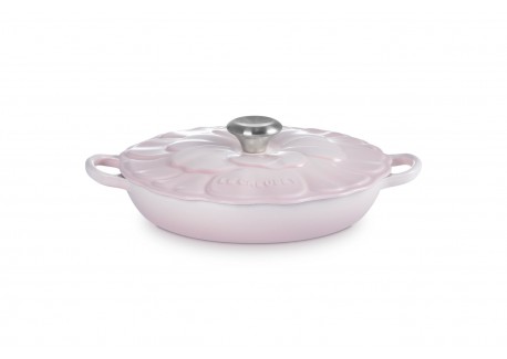 Faitout Signature Fonte Emaillée Rond 2,2 L Pétales Rose Shell Pink (2