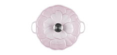 Ronde Gietijzer Stoofpot Signature 2,2 L Pétales Roze Shell Pink (26 c