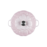 Voir la slide Faitout Signature Fonte Emaillée Rond 2,2 L Pétales Rose Shell Pink (2