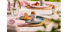 Jardin Set Coquetiers en Céramique Rose Shell Pink 2 pcs 