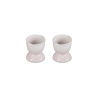 Voir la slide Jardin Set Coquetiers en Céramique Rose Shell Pink 2 pcs 