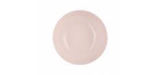 Jardin Saladier Rond en Céramique Emaillée 3,6 L 26 cm Rose Shell Pink
