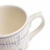 Voir la slide Copenhague Mug Céramique Email Brillant Blanc Crème Bleu avec Anse 28