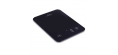 Balance de Cuisine Rechargeable USB Précision 10kg/5g Noire 21x16 cm -