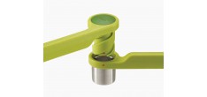 Helix Presse Ail Vert Inox et Nylon 17 cm 