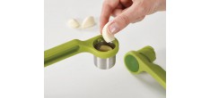 Helix Presse Ail Vert Inox et Nylon 17 cm 