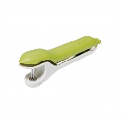 Tweezy Dénoyauteur Cerises Olives et Equeuteur à Fraises 3 en 1 Vert 1