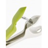 Voir la slide Tweezy Dénoyauteur Cerises Olives et Equeuteur à Fraises 3 en 1 Vert 1