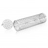 Zie dia Rolling Grill RVS Cilinder Kookmand 9x30,5 cm voor Barbecue