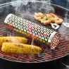 Zie dia Rolling Grill RVS Cilinder Kookmand 9x30,5 cm voor Barbecue