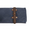 Voir la slide Chef Etui Couteaux Pliant Cuir et Toile 9 Compartiments Bleu Marine 38