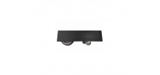 Nomad Brasero Plancha Acier Corten 100 cm Noir 