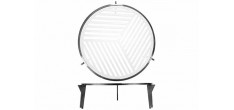 Nomad Brasero Plancha Cortenstaal 100 cm Zwart Pack LSDC 5 dlg