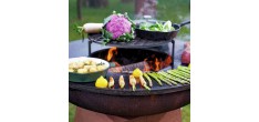 Stow Brasero Plancha Acier Corten 100 cm 