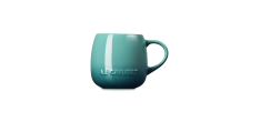 Cocon Mug Rond en Céramique avec Anse 32 cl Bleu Riviera 