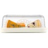 Voir la slide Boîte à Fromage en Verre pour Frigo avec Plateau Céramique 23x15x8,5 c