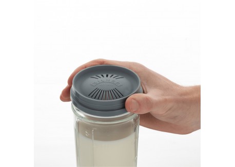 Kit de Préparation Bocal en Verre pour Kéfir 0,5L avec Filtre + Cuillè