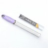 Zie dia Premium Classic Zester Rasp Lavendelbloem Licht Paars