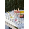 Zie dia Kers Set Glas 300 ml + Herbruikbare Glazen Drinkrietje