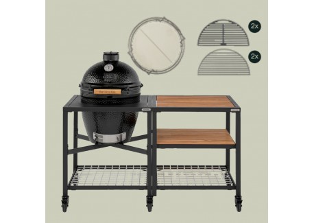 Th Onyx Kool Barbecue Large 46 cm Outdoor Kitchen Pack 14 dlg