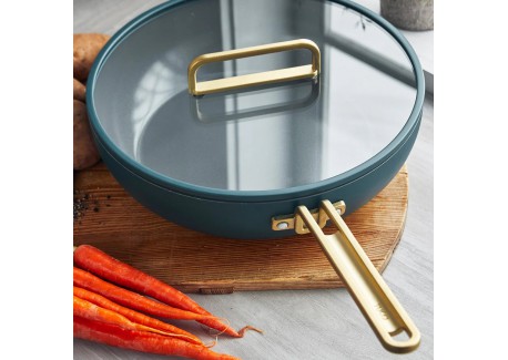 Tucci Collection Saltaspata Pan met Antiaanbaklaag 29 cm Mat Venetiaan