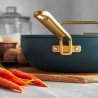 Zie dia Tucci Collection Saltaspata Pan met Antiaanbaklaag 29 cm Mat Venetiaan