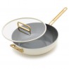 Zie dia Tucci Collection Saltapasta Pan met Antiaanbaklaag 29 cm Mat Carrara W