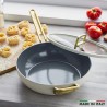 Zie dia Tucci Collection Saltapasta Pan met Antiaanbaklaag 29 cm Mat Carrara W
