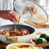 Zie dia Tucci Collection Saltapasta Pan met Antiaanbaklaag 29 cm Mat Carrara W