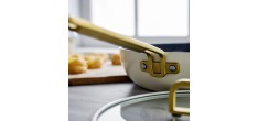 Tucci Collection Saltapasta Pan met Antiaanbaklaag 29 cm Mat Carrara W
